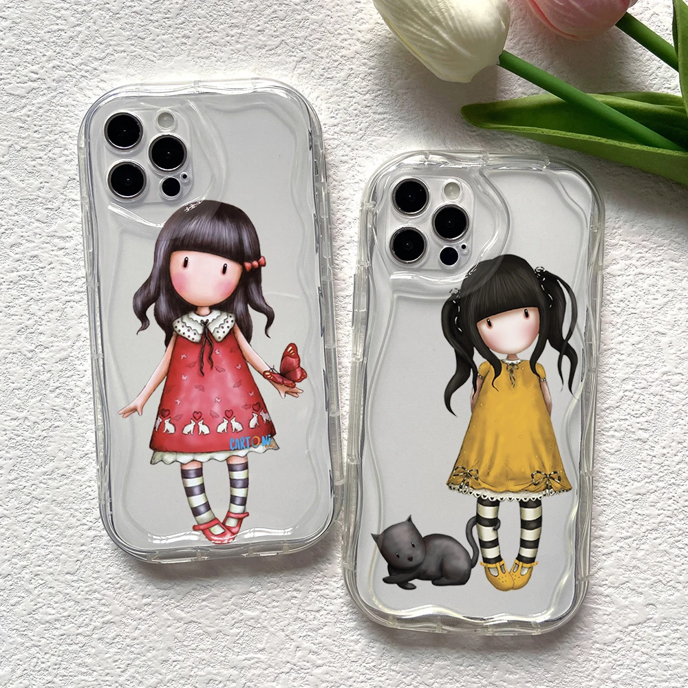 Santoros Girl Gorjusses Phone Case for Xiaomi Redmi Note 13 12 12S 11 10 9 8 Pro Plus A3 13C 12C 10C 9C 4G 5G 3D Creamy Cover