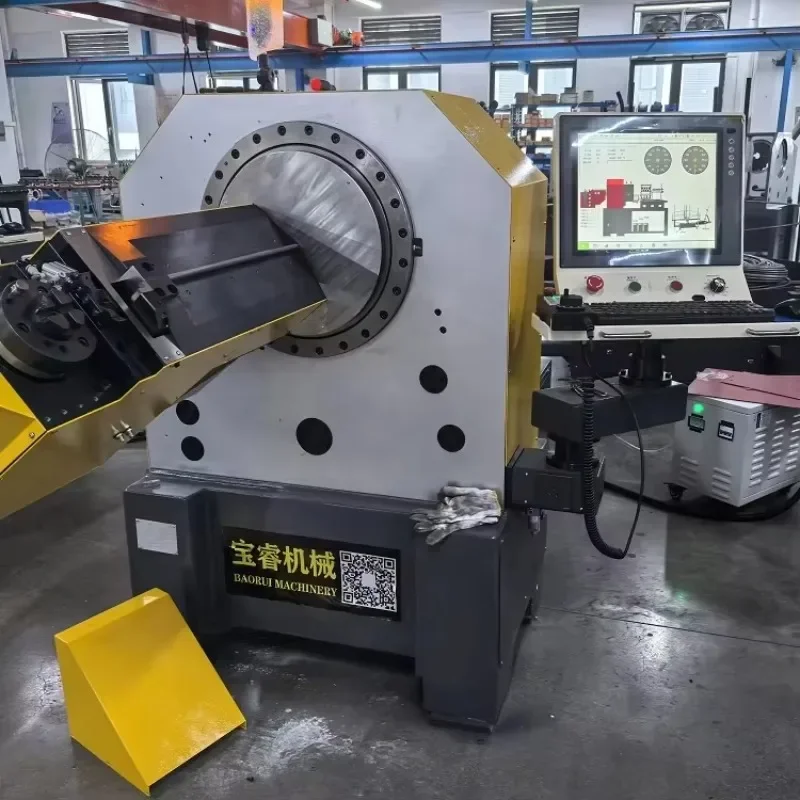 BR413CNC 4-13mm 3D Metal Stainless Steel Wire Bending Machine