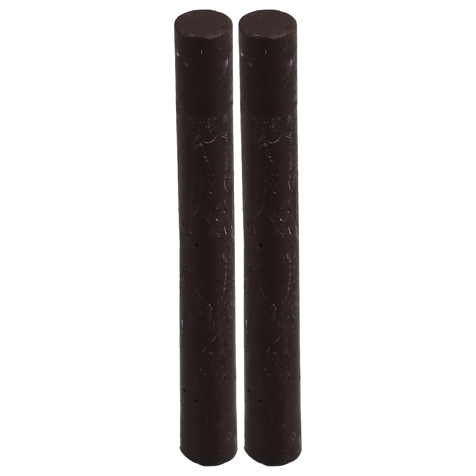 2Pcs Wood Wax Furniture Repair Markers Black Scratch Repair Stick for Cabinets Tables Bookcase Wood Surface Restoration