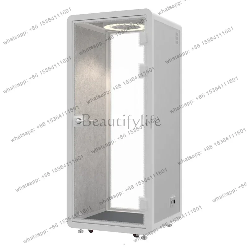 

Removable Home Soundproof Room Indoor Mute Cabin Live Training Conference Room Telephone Booth
