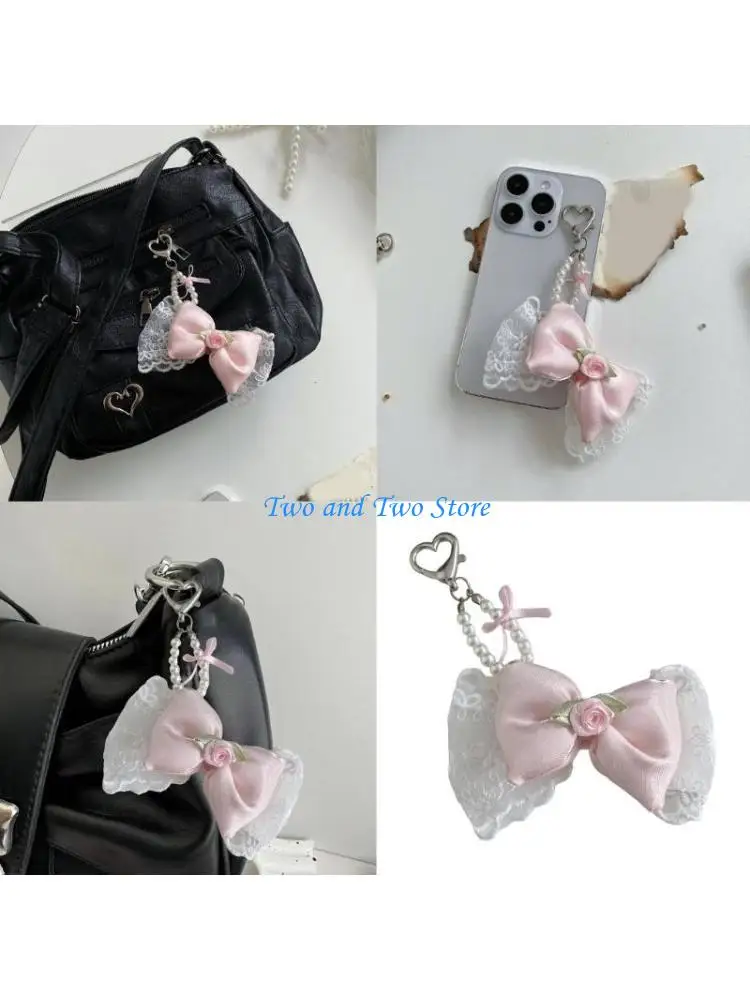 HX6F Adorable Fabric Bowknot Pieces for Adding A Sweet Touch To Your Decoration