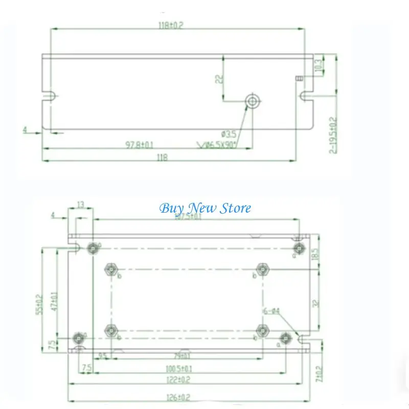 20ce Hiệu suất cao AC220V đến DC24V 5A Thiết kế nhà ở mô -đun điện cho thiết bị điện tử 24V