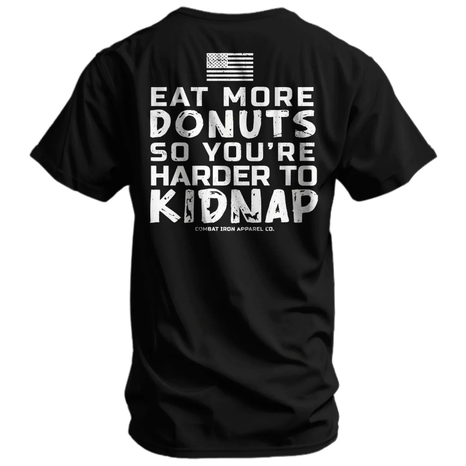 

New Eat More Donuts So You're Harder To Kidnap Men's Tee High-end Luxury Is for Both Men and Women Top Y2k 2025 Summer Hot Sale