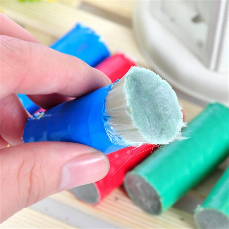 1PC Magic Stainless Steel Cleaning Brushes Rod Stick Metal Rust Remover Cleaning Stick Wash Brush Pot Useful Kitchen Clean Tool