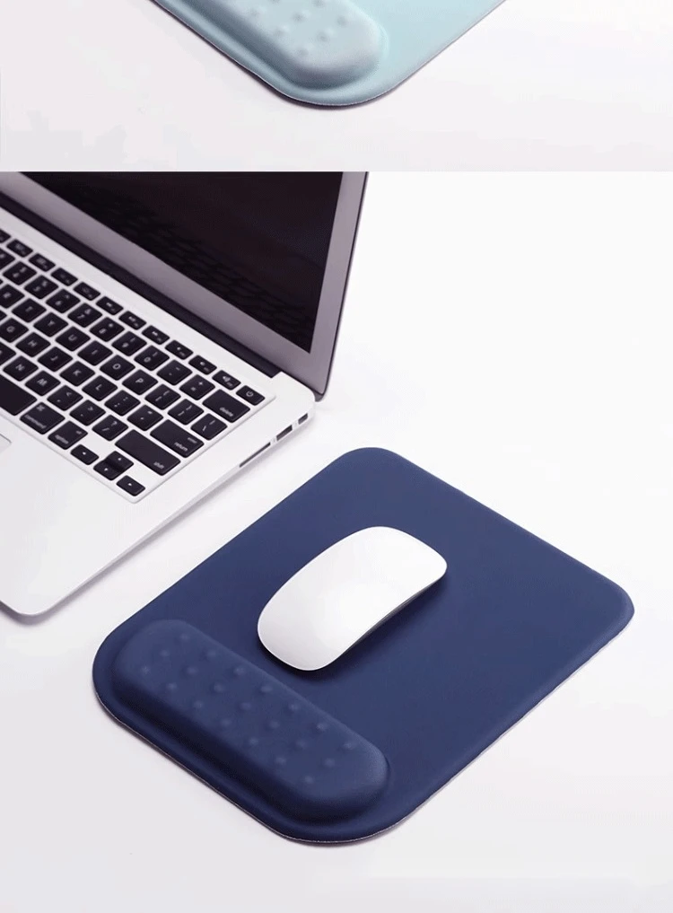 Silikon-Handgelenkauflage für Mauspad, 8 Farben, Büro- und Gaming-Unterlage, ergonomisch, rutschfest, Schreibtischunterlage mit Massagefunktion – Detail 9