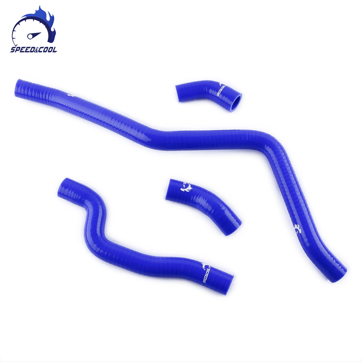 SPEED&COOL Fit 2001-2005 Yamaha Raptor 660 660R YFM660R Motorcycle Silicone Radiator Coolant Hose Kit