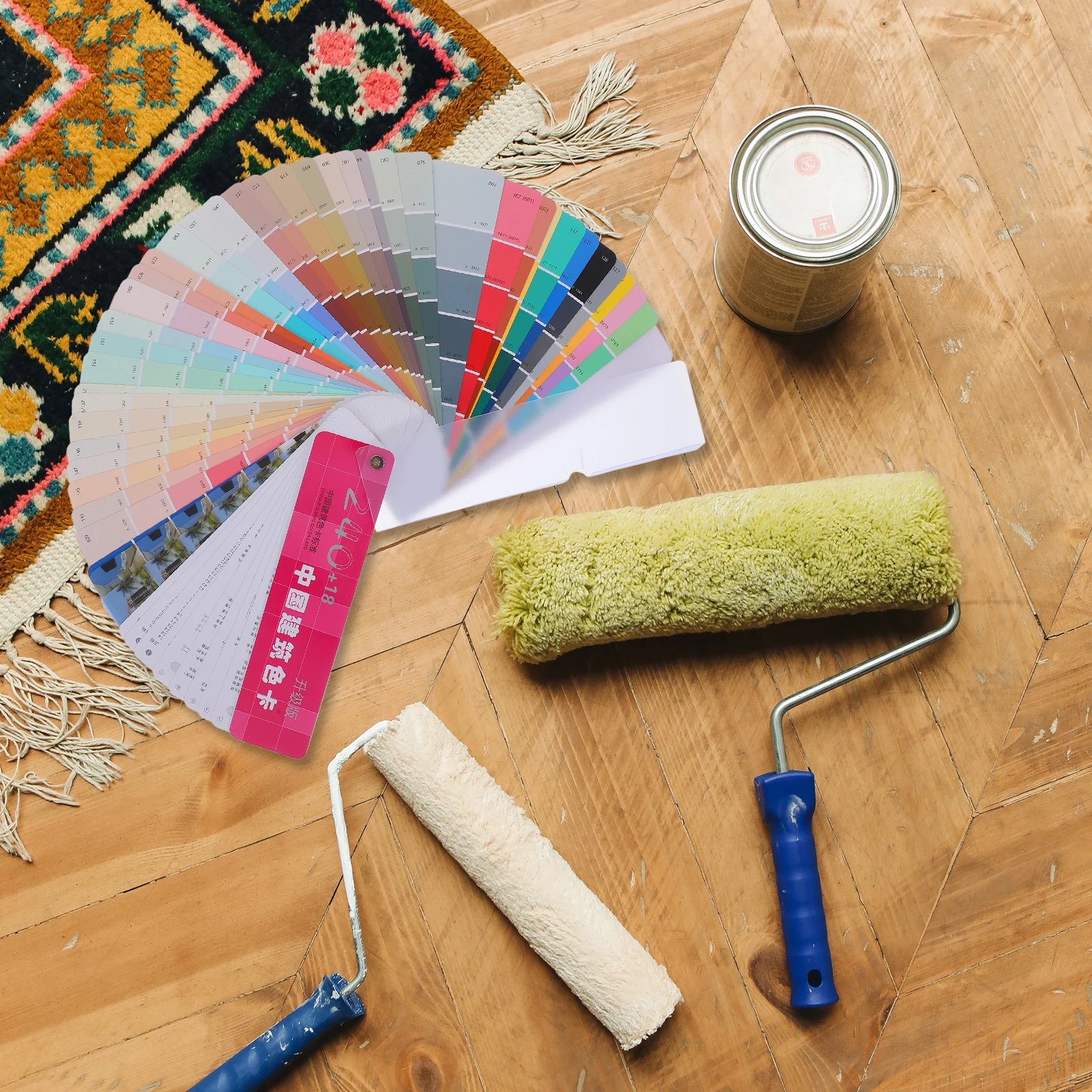 

1 set 258 Colors Cards Fade Resistant Paint Card Coating Matching Tool Building Paints Bulk Paint Chips Samples Samples