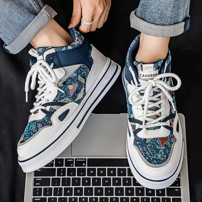 

Высокие кроссовки, повседневная обувь, универсальная спортивная обувь на толстой подошве, увеличивающая рост E101