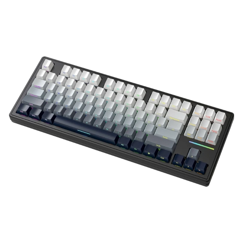 Clavier mécanique personnalisable RVB rétro-éclairage Hot Swap sans fil 3Modes