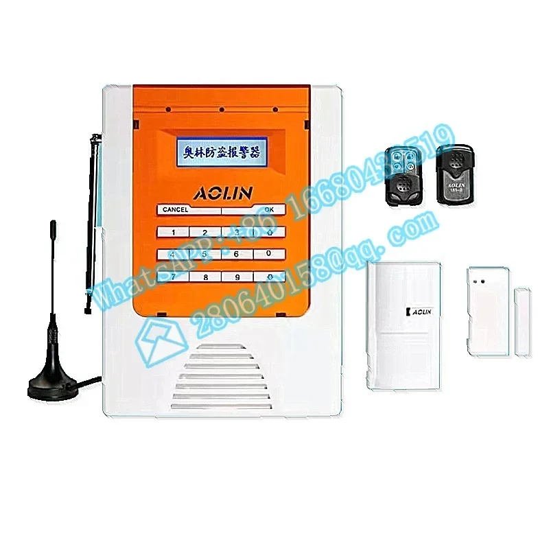 

Wireless GSM Kit Body sensor probe door magnetic sos home Office warehouse store