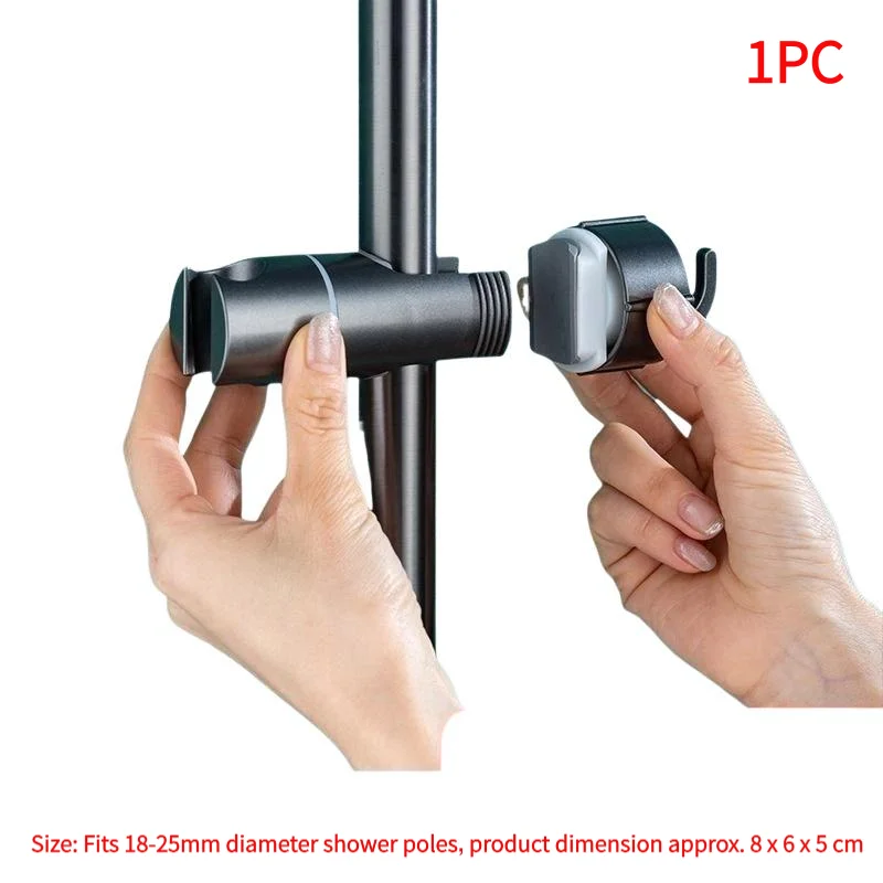 1PC Universal Shower Head Holder, Handheld Shower Head Holder Attachment For Shower Chair, Shower Head Holder Adjustable.