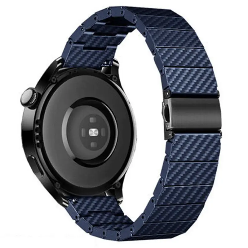Kohlefaser-Armband mit Faltschließe für Google Pixel Watch1/2/3 41 mm 45 mm Sportarmband
