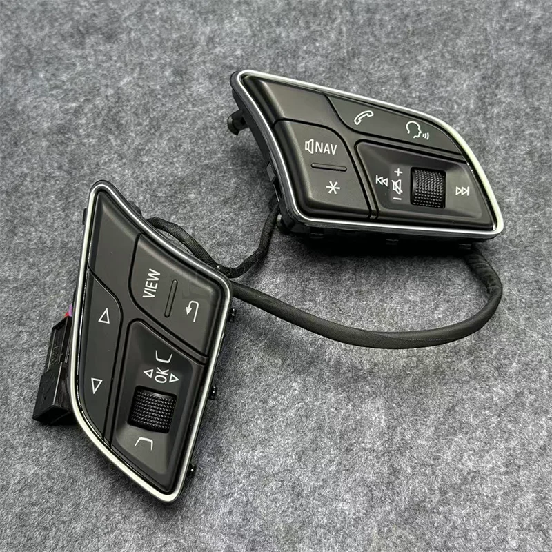for Audi A4 B9 A5 S4 S5 RS4 RS5 A3 S3 RS3 Multifunction Steering Wheel Button Switch Old Model Buttons Compatible