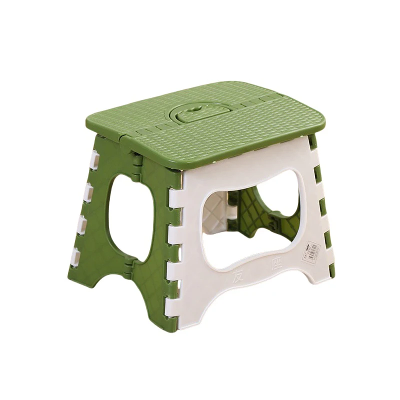 Plastic Folding Stool Portable Outdoor Small Stool Home Stool Adult Simple Fishing Chair Gift Small Stool