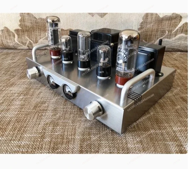 6H8C EL34 hand-built luxury high-end tube power amplifier, output power: 6.5W+6.5W, frequency response: 20hz-20khz