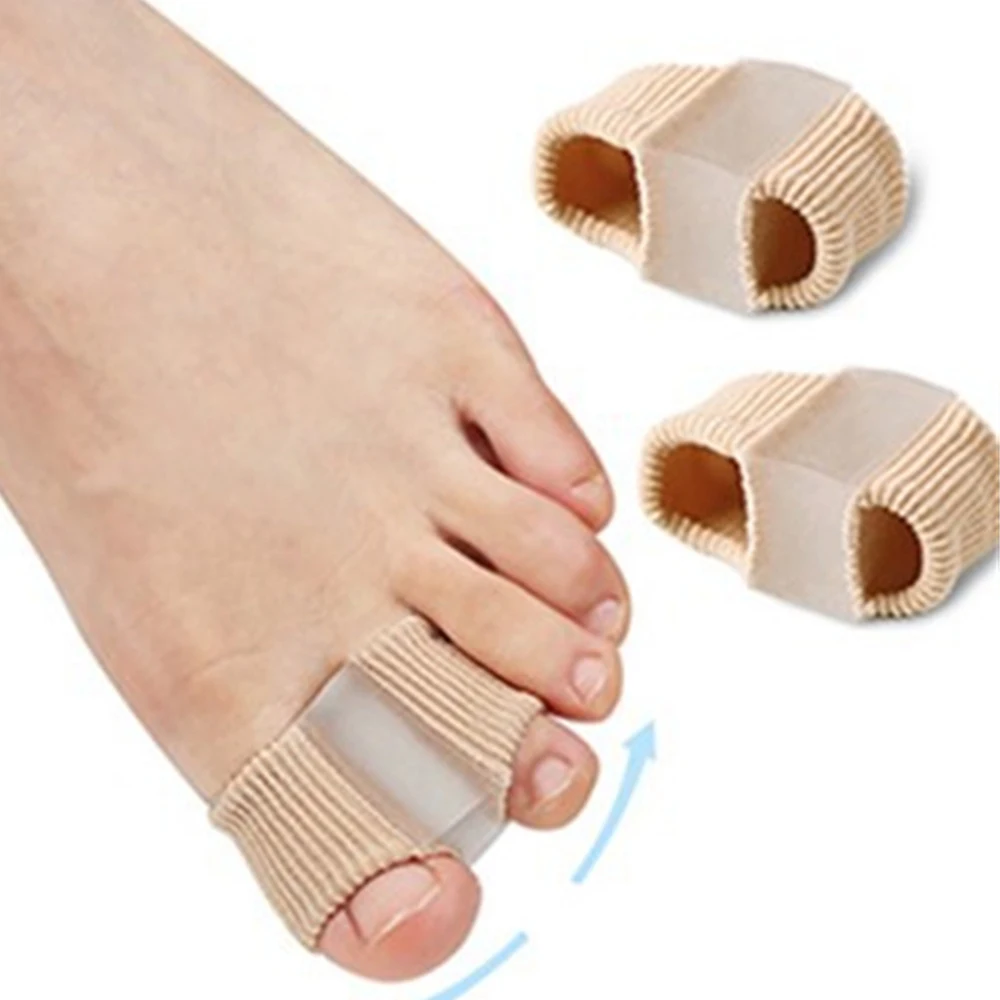 Foot Orthotics Non-toxic Silicone Toe Separators Toe Corrector Foot Care Tool Toe Separator Wear Resistance Can Be Overlapped