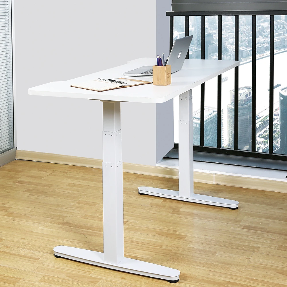 

Современный электрический механизм стоячего стола, оптовая продажа, металлический каркас, регулируемая по высоте офисная рабочая станция, автоматический двигатель подъемного стола