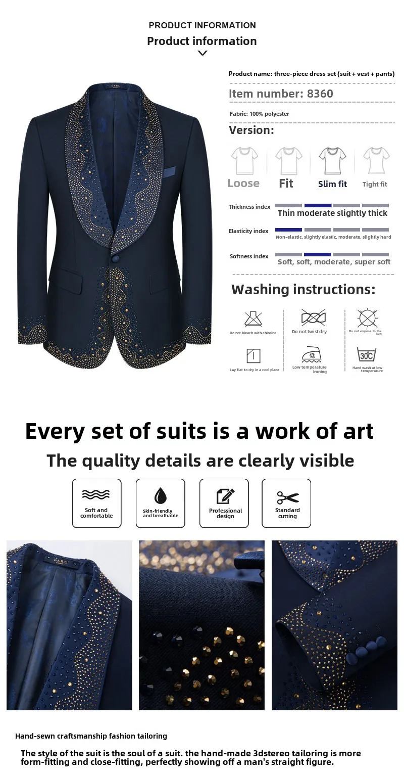 Latest Coat Pant Designs Fashion Shiny Black Men Suits for Wedding Groom Tuxedos Slim Fit 2025 Masculino Prom Party 3 Pieces