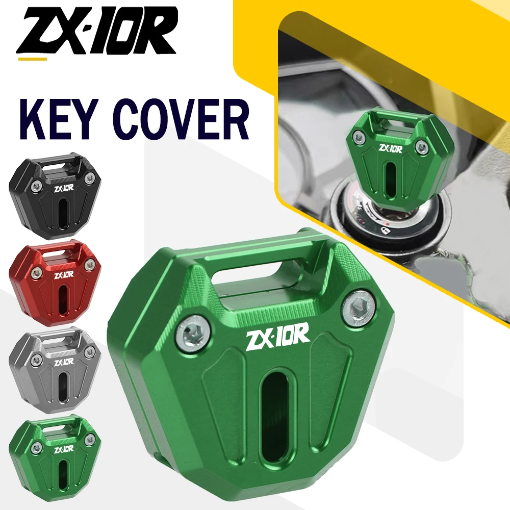 For KAWASAKI ZX 10R ZX10R ZX-10R 2004-2024 2023 2022 2021 Motorcycle Accessories Key Cover Cap Keys Case Shell Protector ZX 10 R