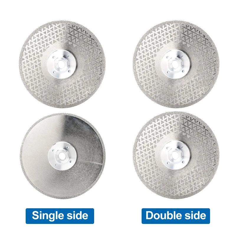 XCAN Saw Blade M14 100-150mm Electroplated Diamond Saw Blade Galvanized Diamond Cutting Grinding Disc For Marble Granite Ceramic