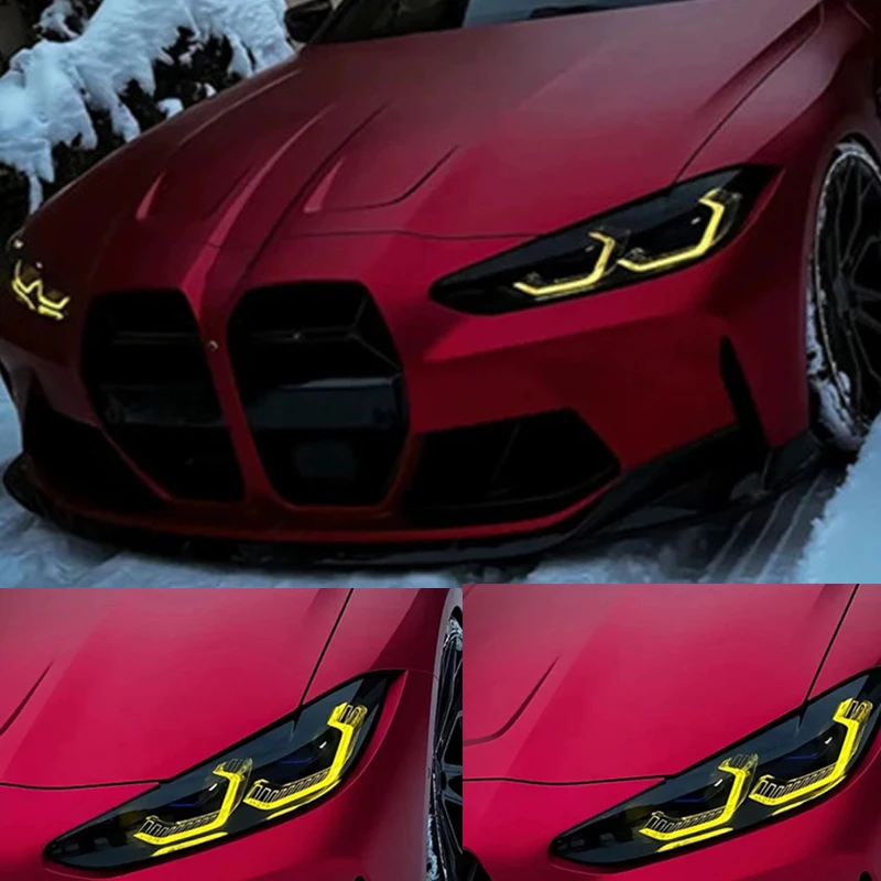 

Применимо 21-23 года BMW4DepartmentM3 M4 G22 G23 G80 G82Дневные ходовые огни Лазерный Golden Eye