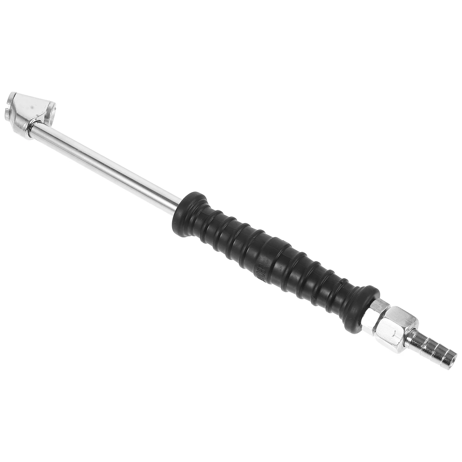 

Heavy Duty Tire Inflator Chuck Made of Zinc Alloy Easy to Use with Quick Connect for Various Vehicle Tires and Inflation Needs