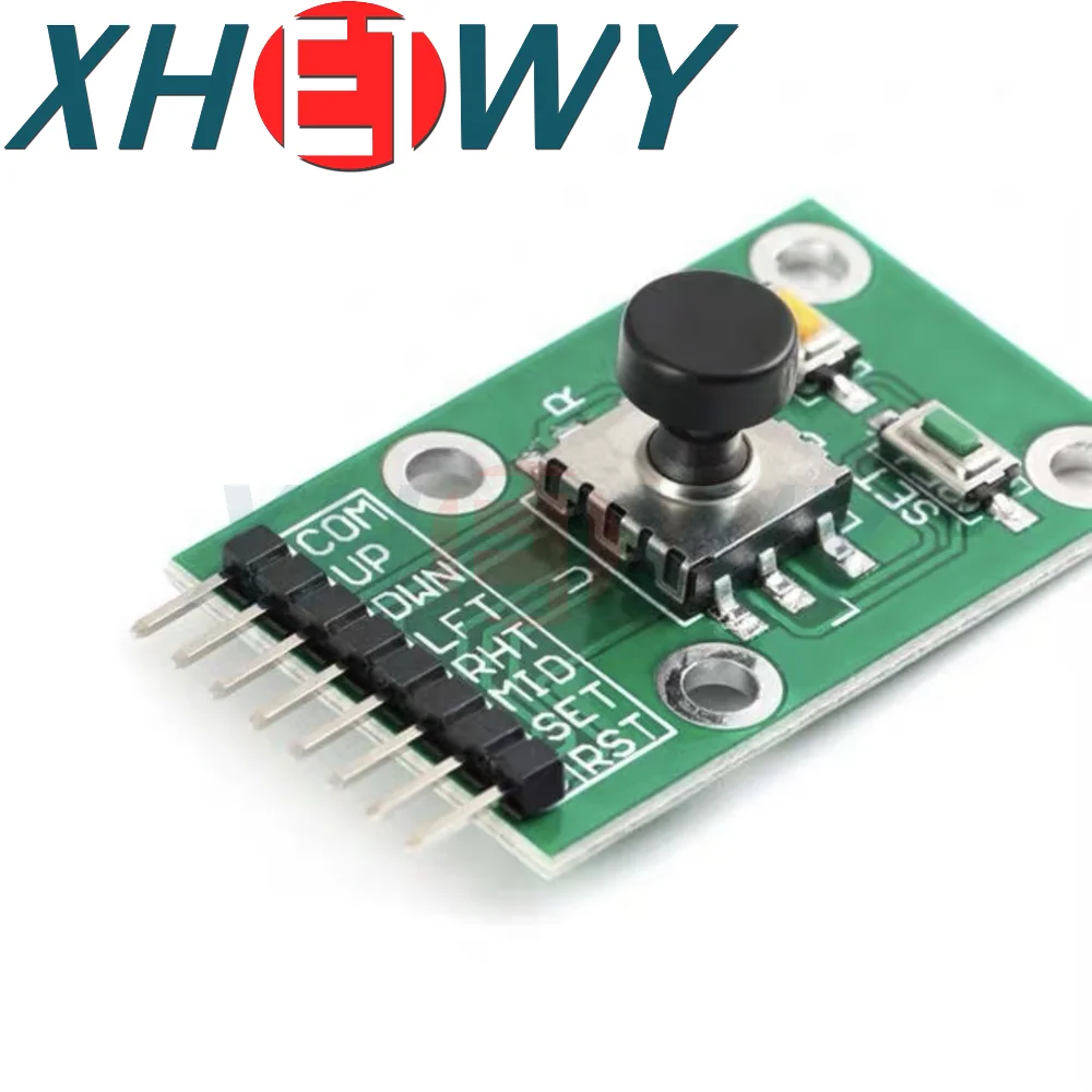 Modulo pulsante di navigazione a cinque direzioni 2.0V-9.0V MCU AVR Game 5D Rocker Joystick tastiera indipendente per Arduino fai da te