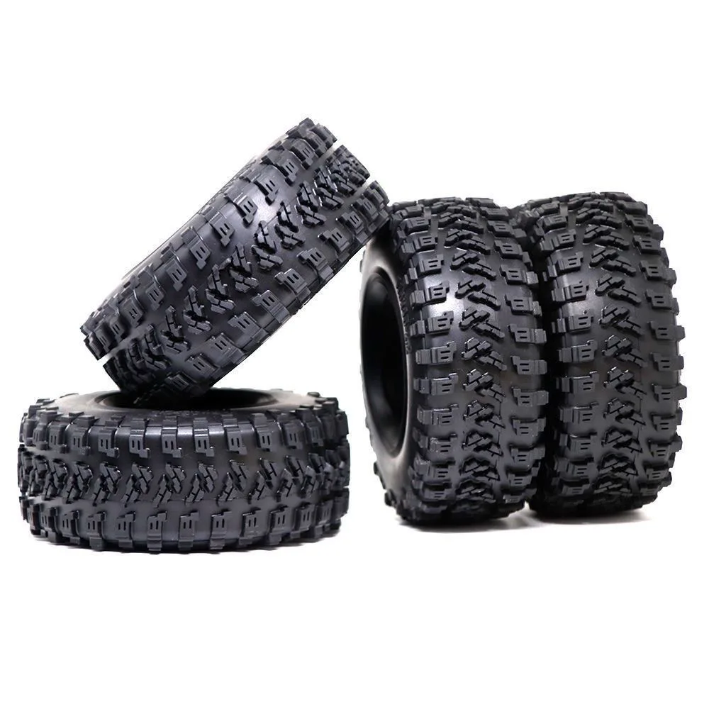 4pcs 2.2 135/55MM Inch Jconcepts Rubber Tyre 2.2 Wheel Tires For 1/10 Rc Crawler Wraith Trax Rr10 Scx10 Wrangler 2.2 Wheel