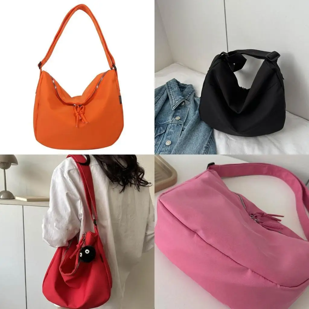 

D46D Fashion Bag Large Nylon Crossbody Bag Shoulder Tote Bag for Women