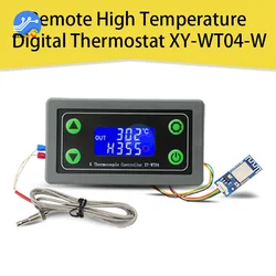 Termostato Digital de alta temperatura con control remoto WIFI, termopar tipo K, controlador de alta temperatura, XY-WT04 de-99 ~ 999 grados