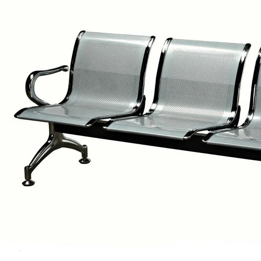 Hot Sales Hospital Waiting Room Stainless Steel 3-seater Waiting Chair