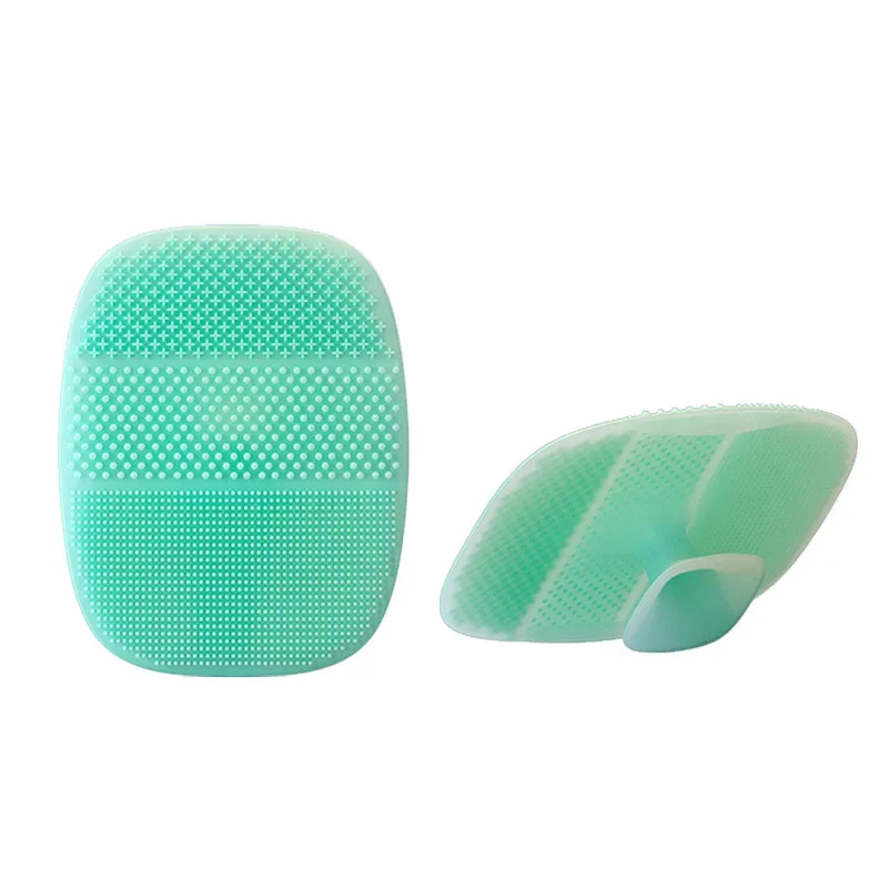 Siliconenborstel Schoon Geen sliphandvat Body Scrubber Reinigt SPA Exfoliërende Huidverzorging Badkameraccessoires Gezichtsborstel Cosmetica