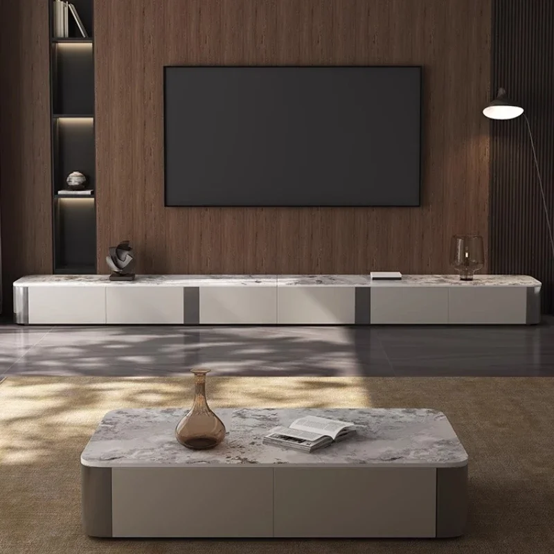 

Modern Simple TV Cabinet Designer Storage Light Luxury Hallway Dollhouse Tv Table Console Display Monitor Muebles Furniture