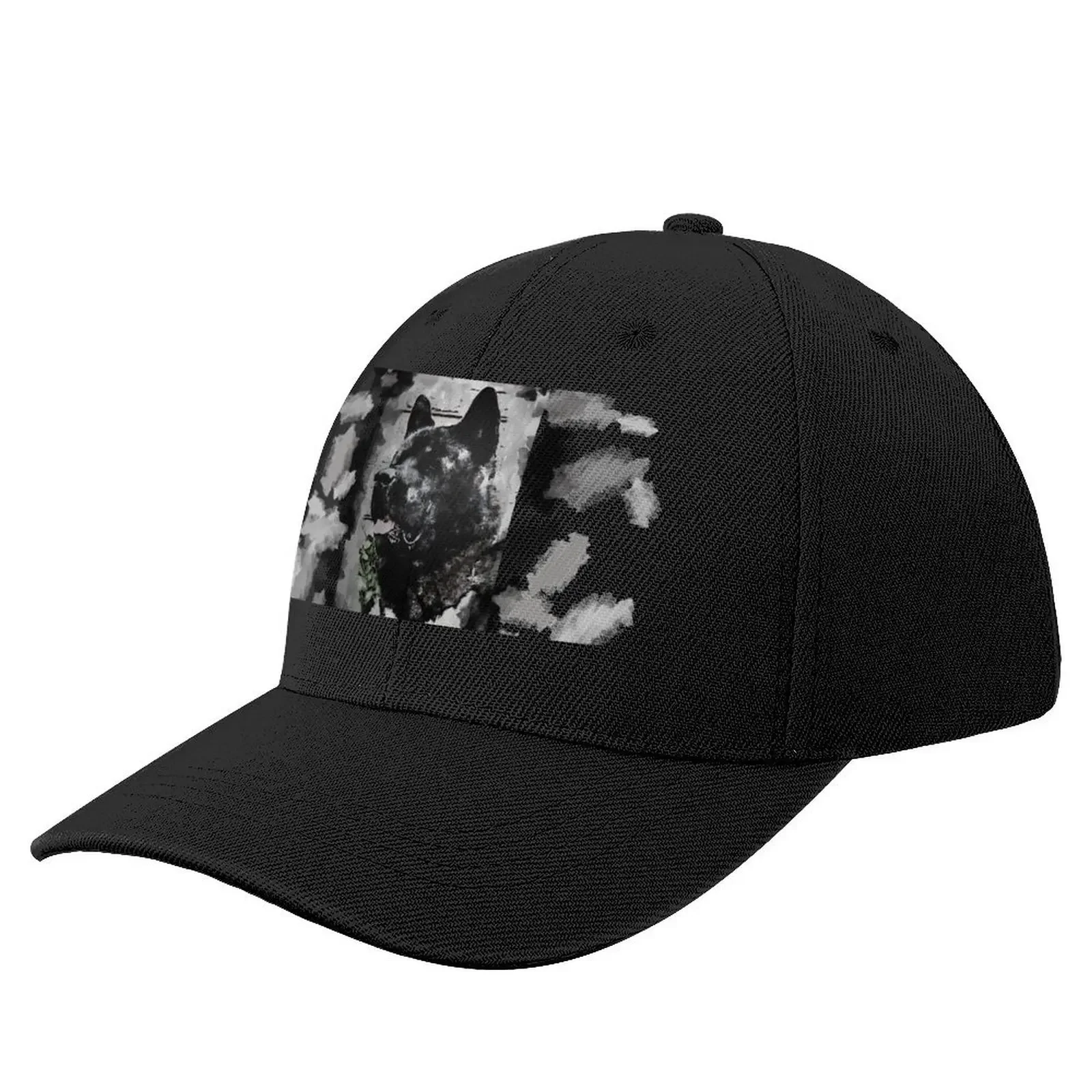 

American Akita Dog Love Black Ink Portrait Baseball Cap Hat Baseball Cap foam party Hat Hats For Women Men's