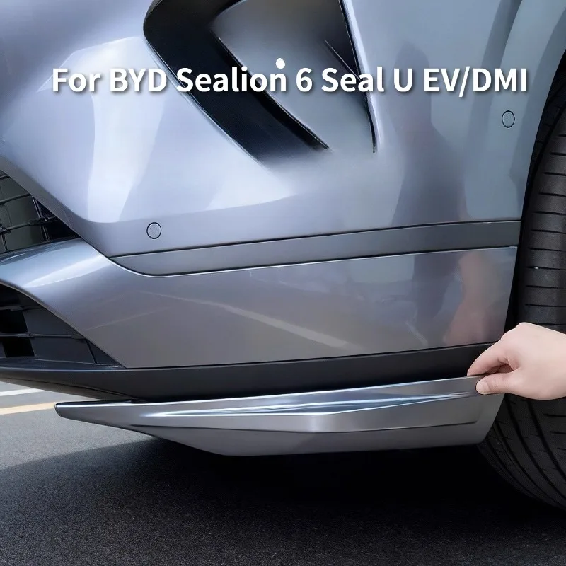 

For BYD Sealion 6 Seal U EV/DMI Car Front Bumper Anti Collision Corner Trim Strip Anti Scratch Modified
