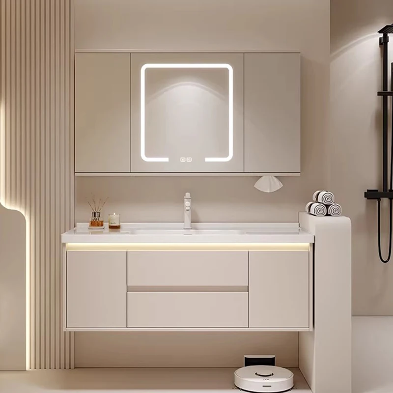 

Aesthetic Jewelry Bathroom Cabinet Sink Modern Bedroom Service Mid Century Princess Washbasin College Vestidores Room Furniture