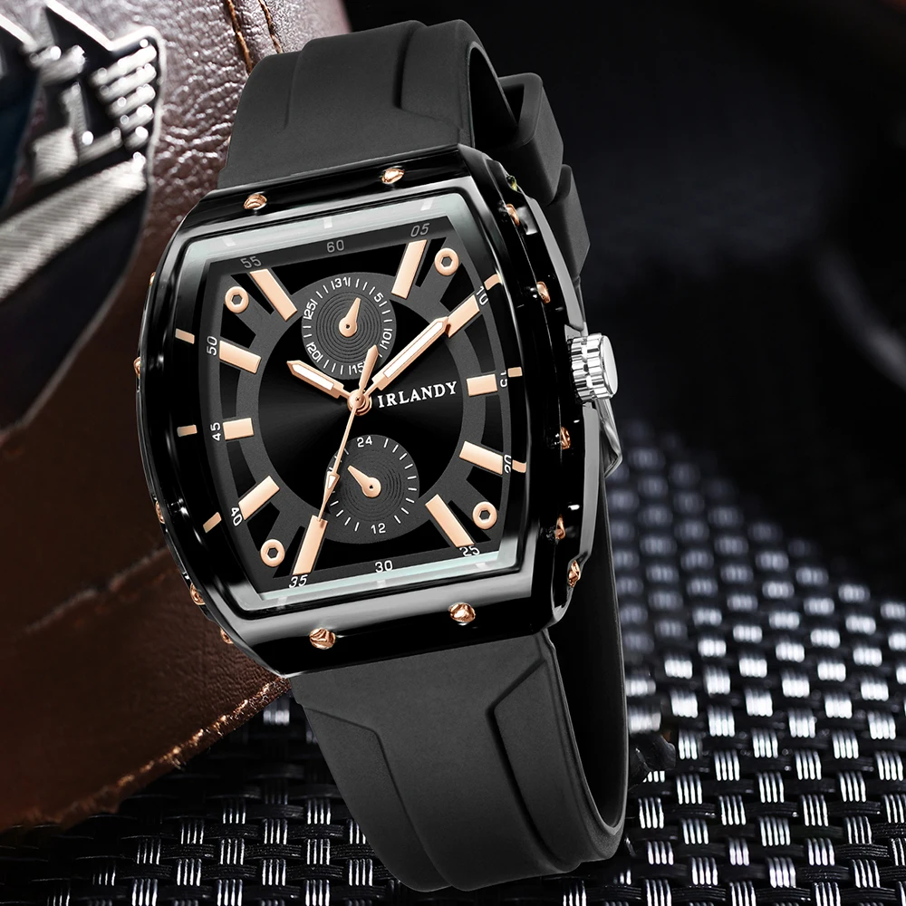 1Pcs Men's Wristwatch Black Fashionable Business Elegant Classic Exquisite Y2K Party Gathering Daily Wear Birthday Holiday Gift Travel Vacation Music Festival Perfect Gift Present