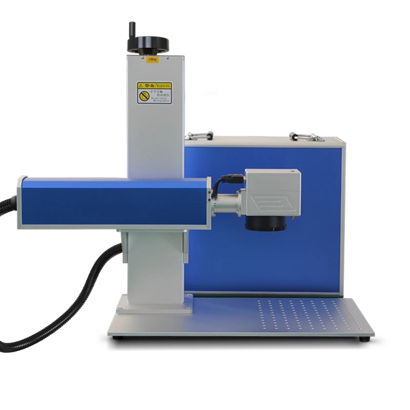 High Quality New 20W/30W/50W/100W Fiber/UV/CO2 Galvanometer Marking Machine CNC Air-Cooled DXF/BMP/AI/DST Mini Portable