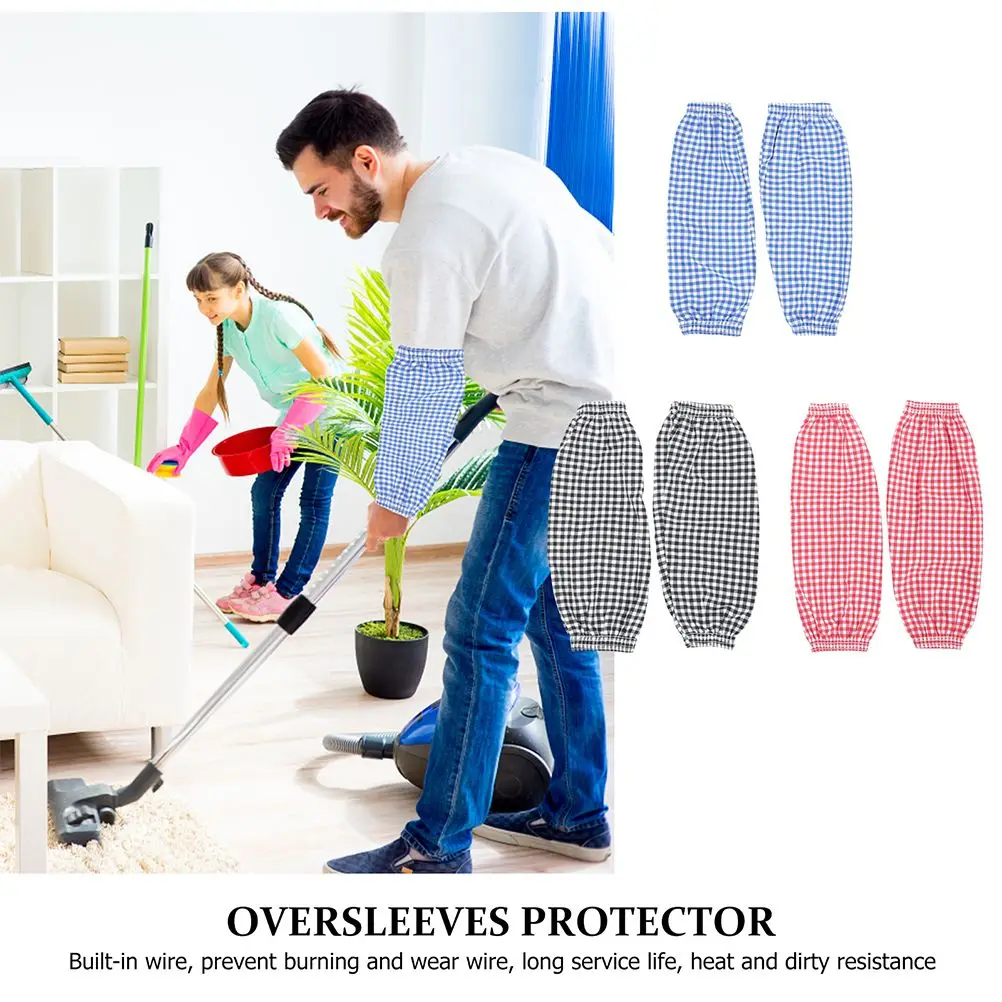 6 пар противообрастающих рукавов, эластичные кухонные нарукавники, защита, маслостойкая, пылезащитная, для садоводства, сварки, хлопка