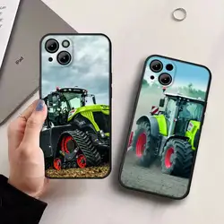 For iphone 15 Claas Tractor Phone Case For iphone 14 13 12 11 Pro Max X XR XS 7 8 14 15 plus 2020 se phone Full Coverage covers