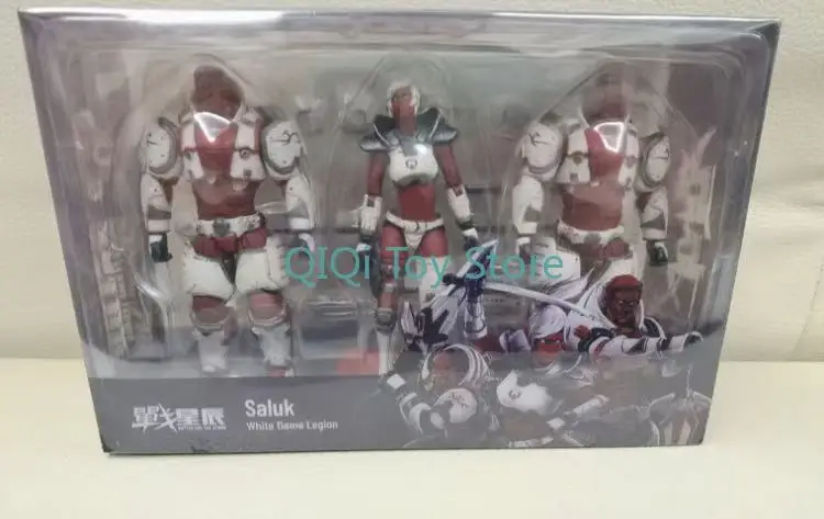 

In Stock JOY TOY War Star Saruk Gods White Flame Legion 1/18 Soldiers