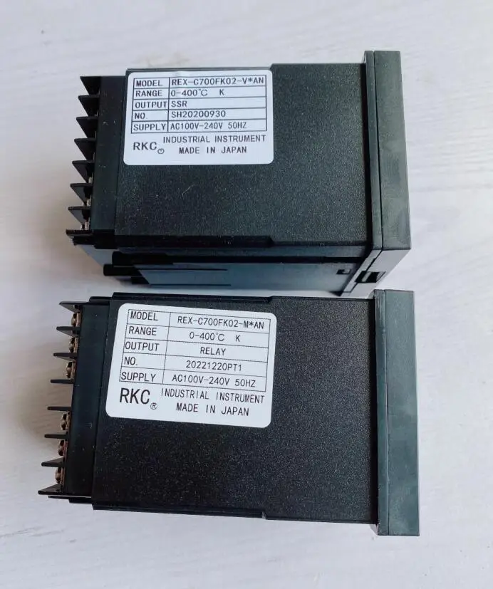 Imagem -03 - Dual Digital Rgb Display Controlador de Temperatura Pid Rex-c700 Rex-c700fk02-m an Rex-c700fk02-v an Rex-c700fk02-mv an 72*72 mm