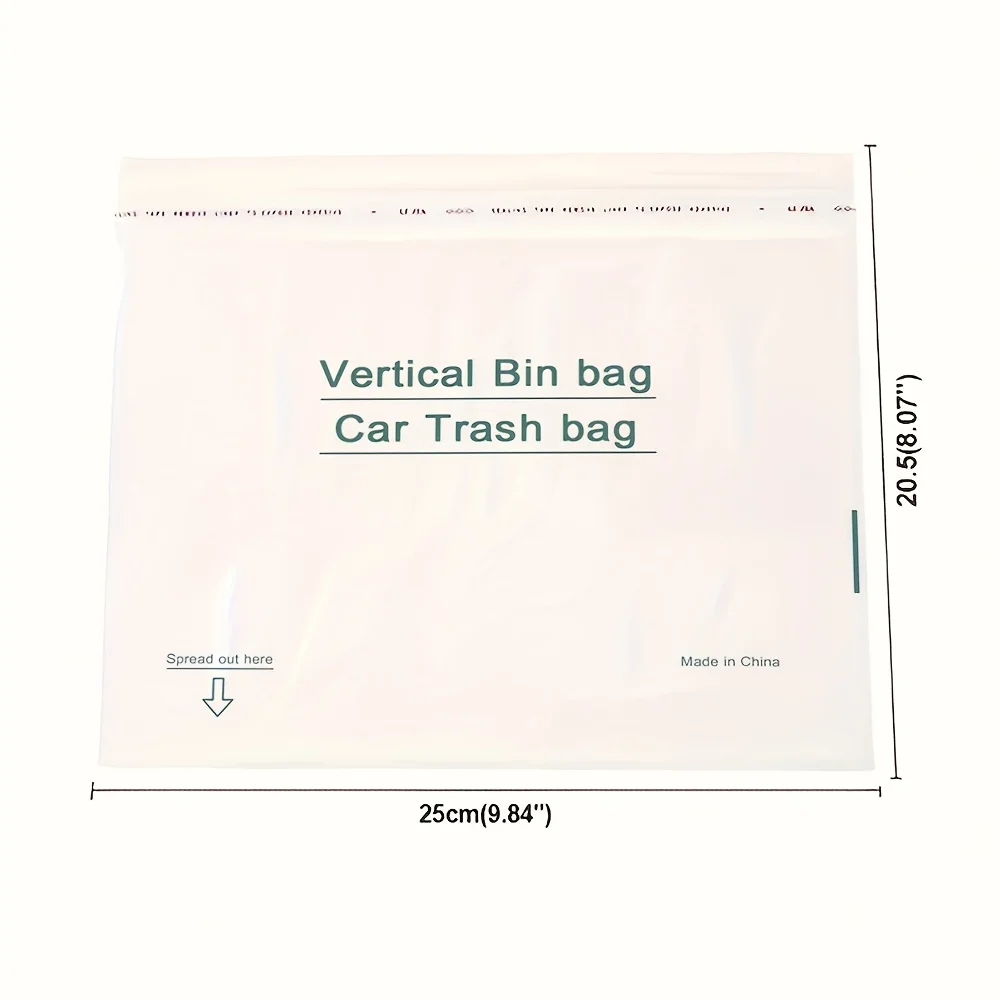 60/100 Stück Einweg-Müllbeutel für das Auto, Erbrochenenbeutel, Größe 8,07 Zoll x 9,84 Zoll. Diese Taschen wurden verbessert und verstärkt, wodurch sie besonders strapazierfähig sind. Geeignet für verschiedene Umgebungen, wie z. B. Autos, Küchen, Schlafzimmer, Arbeitszimmer, für Reisen, Campingausflüge und Büros. – Detail 3