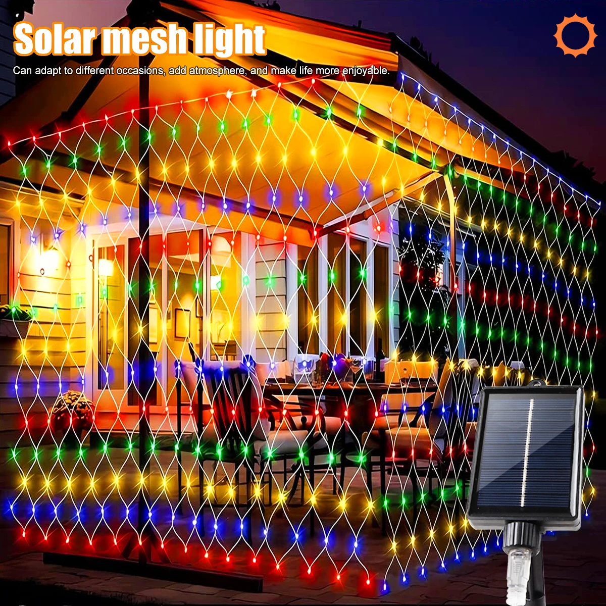 Solar Net Lights Ou… - image