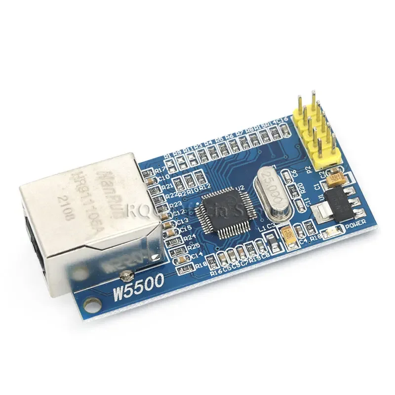 W5500 Ethernet network module hardware TCP / IP 51 / STM32 microcontroller program over W5100