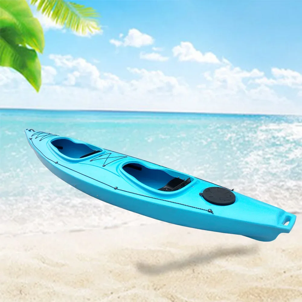 Doppeltes fettes Boot, Freizeit, Wasser, Unterhaltung, Lederpaddeln