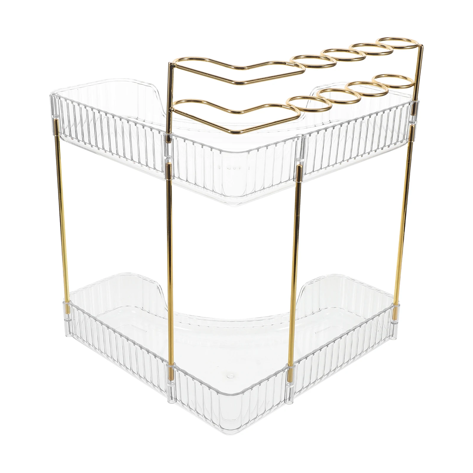 

Skincare Product Storage Rack Bathroom Organizers Countertop Makeup Brush Travel