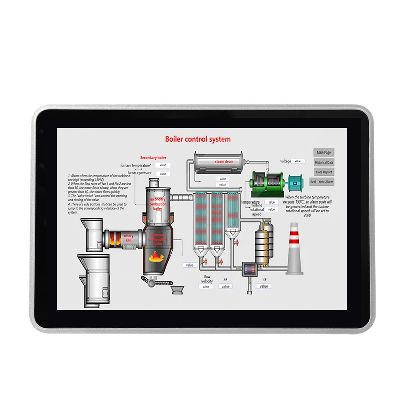 

Интегрированный экран PUSR сенсорного экрана IOT. Компьютерная обработка края. Локальная конфигурация. Промышленный универсальный панельный ПК USR-SH800.