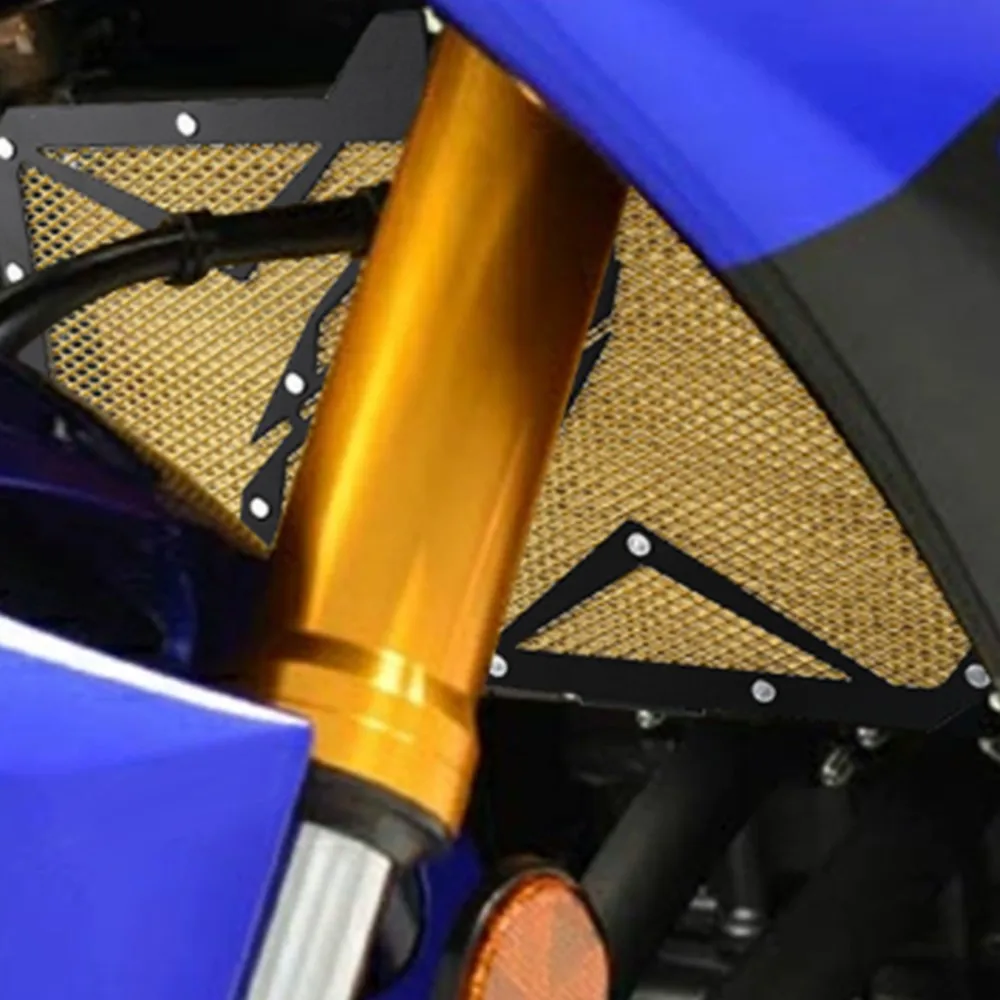 

Защитная крышка решетки радиатора двигателя YZFR3 для Yamaha YZF-R3 YZF R3 2015 2016 2017 2018 2019 2020 2021 2022 2023 2024