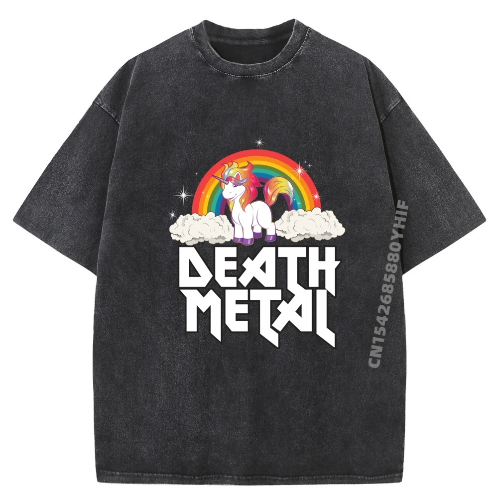 

Family Unicorn Graphic T-shirts For Men Classic Luxury Designer Mens Youth Washed Tops Graphic Tees Mens Cotton Funny Camiseta
